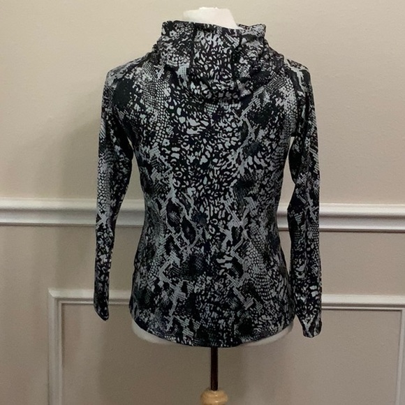 PMX Cowl Hoodie/Legging Set- Grey snake prt - Picture 6 of 16